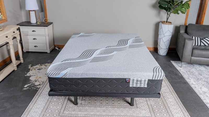 Snuz Evening Shade 12” Memory Foam Mattress, Medium Firm – Gel-Infused Cooling Foam, CertiPUR-US Certified